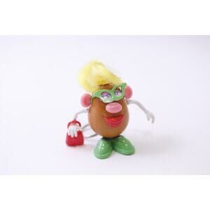 Mr Potato Head, Female, Keychain, Basic Fun, Miniature, Toy, ~ 251013-WH 1368